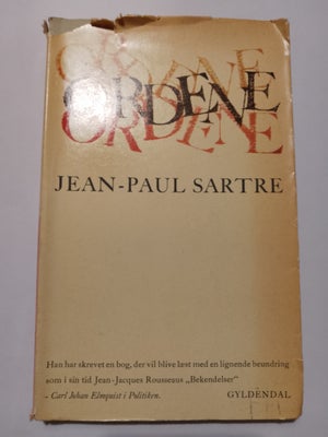 Ordene, Jean Poul Sartre, genre: roman