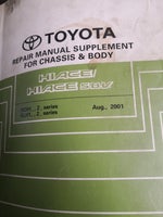Toyota Manual, Toyota Hiace