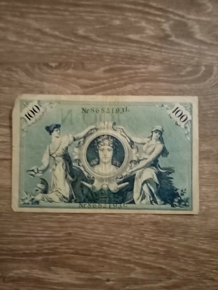 Vesteuropa, sedler, 100