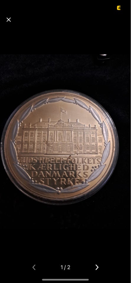 Danmark, medaljer, 70år