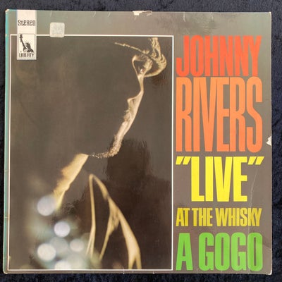 LP, Johnny Rivers, ”Live” At The Whisky A Go-Go, Blues-rock album med den amerikanske sanger og guit