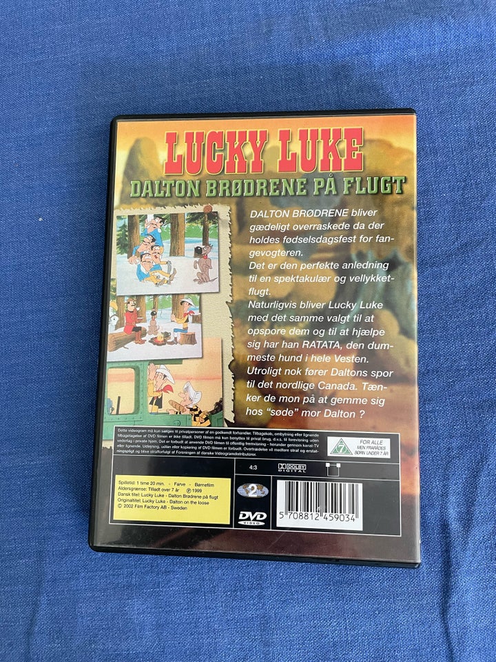 LUCKY LUKE , DVD, tegnefilm
