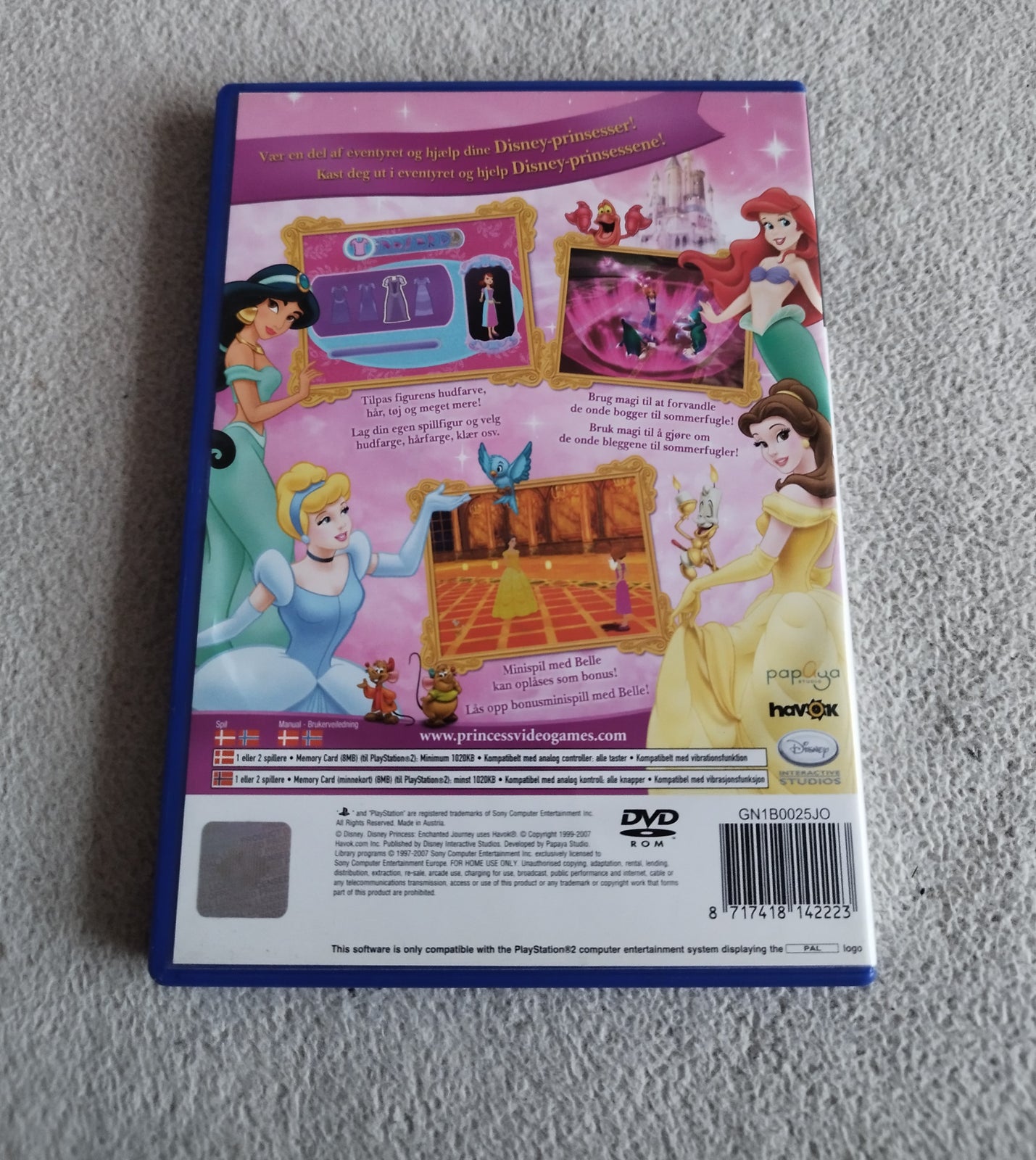 Disney Princess Enchanted Journey - PS2 Spil, PS2