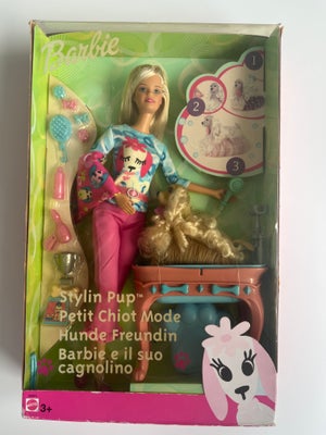 Barbie, Stylin Pup fra 2002
Aldrig pakket ud