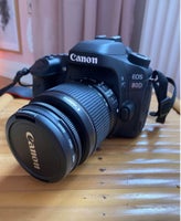 Canon, 80D, spejlrefleks
