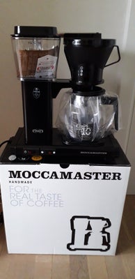 Kaffemaskine , Moccamaster, Varenr KB741 AO sort, med 2 varmelegemer, drypstop og autosluk efter gæl