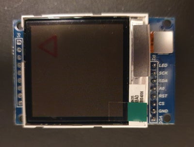 Andet, 1.8" SPI TFT display med touch (ST7735S driver), 1.8" TFT display med touch

Tilsluttes mikro