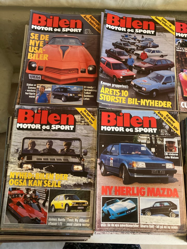 Bilen Motor og sport , Blad