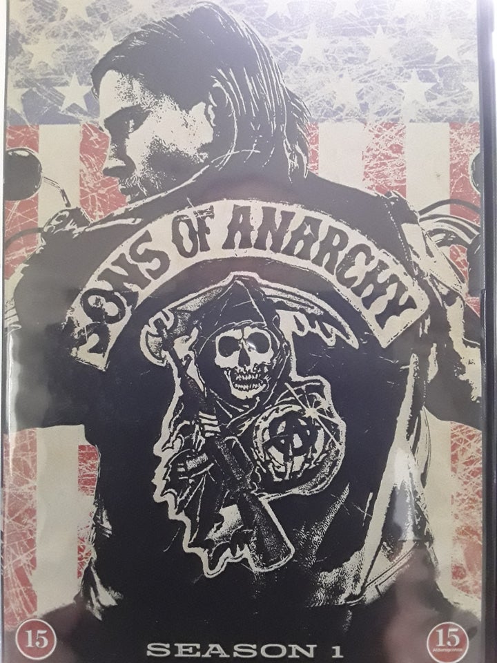 Sons of Anarchy sæson 1-2-3, DVD, TV-serier