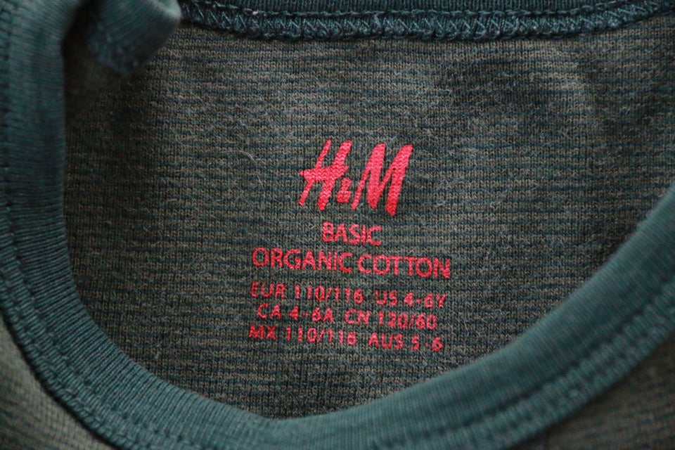 Bluse, 100% økologisk bomuld, H&M