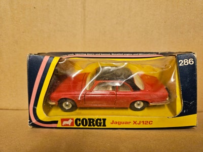Corgi modelbil, Corgi, Jaguar XJ12 Coupé
Corgi fra 1970'erne i original æske.