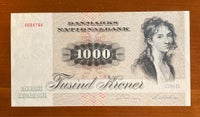 Danmark, sedler, 1000 kr