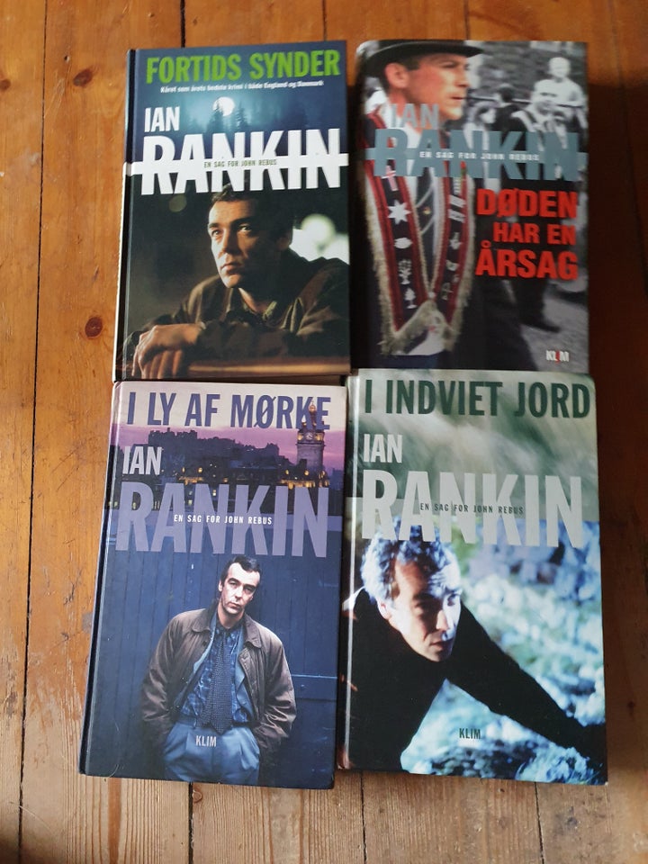 6 forskellige titler , Ian Rankin. , anden bog