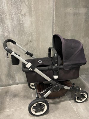 Barnevogn, Bugaboo Buffalo, liggemål (cm): 80, Sort Bugaboo Buffalo. Fungerer perfket. Brugt til to 