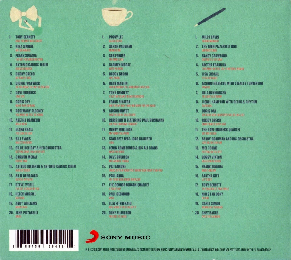 VARIOUS: CROONERS AND COFFEE 3CD, jazz