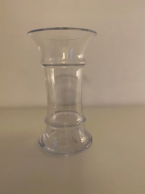 Glas, Vase, Holmegaard, 

Flot Holmegaard MB vase
Design Michael Bang
Klart glas
I perfekt stand, ud