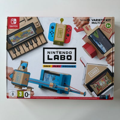 Nintendo Labo: Variety Kit, Nintendo Switch, Spillet og alt tilbehør kan afhentes i KBH. Modtager ik