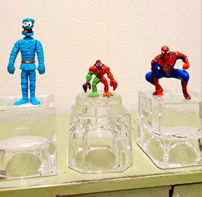 Figurer, Spiderman  . Marvel  ., Actionfigur, Figurer  . Actionfigur  . Spiderman  . Monster  . 
Sjo