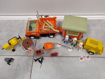 Playmobil, playmobil system truck 009 geobra 1970s +accessori, Playmobil, Retro Playmobil system tru
