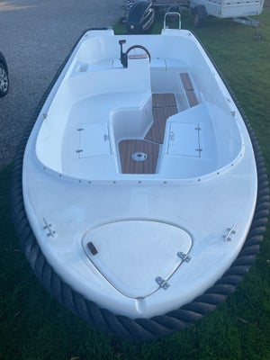 Styrepultbåd, Marion 500 classic, årg. 2019, 15 fod, 40 hk , Mercury, benzin, Tilhørende hyndesæt fø