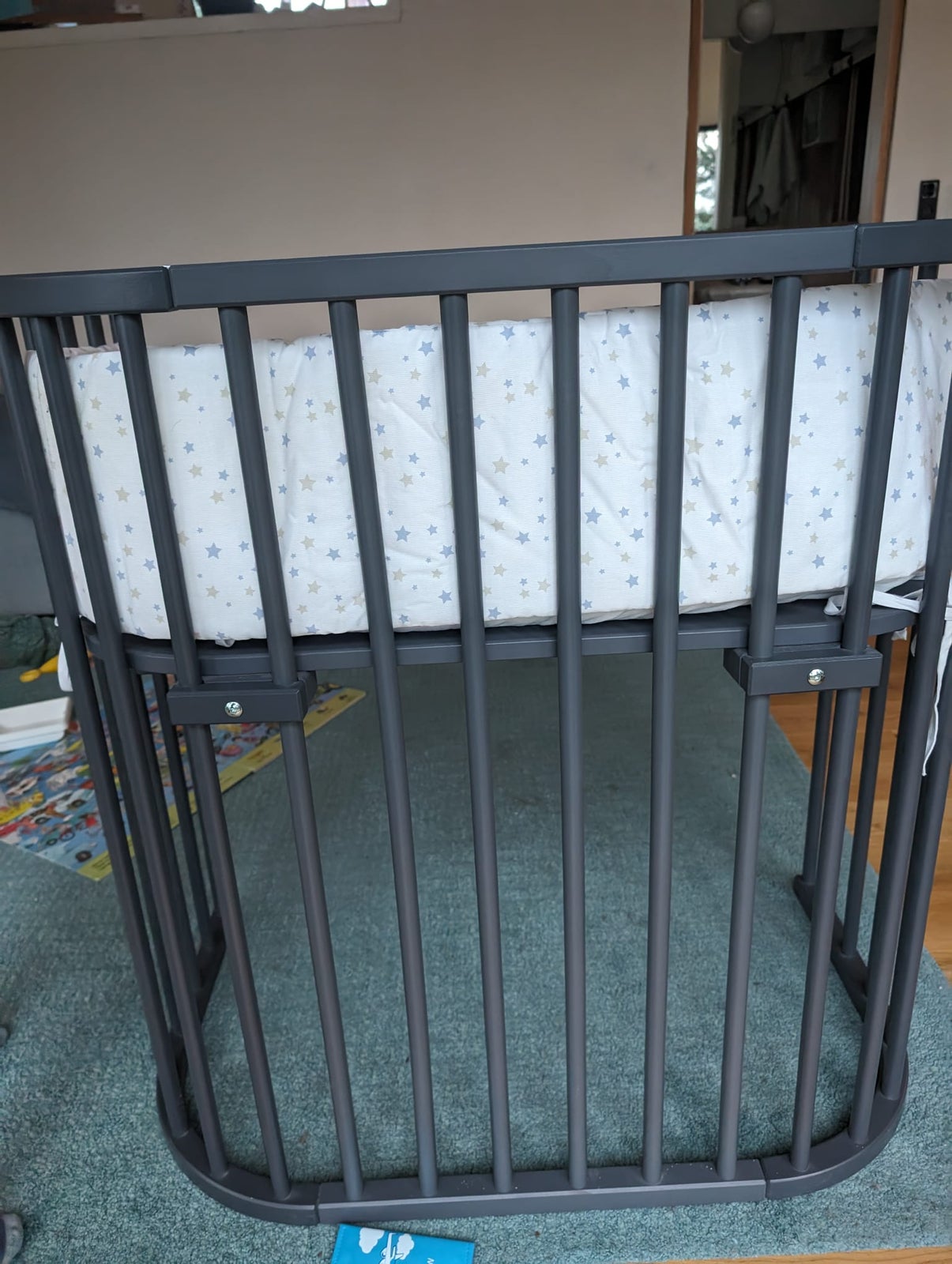 Babyseng, Babybay Bedside Crib Boxspring, b: 96 l: 54