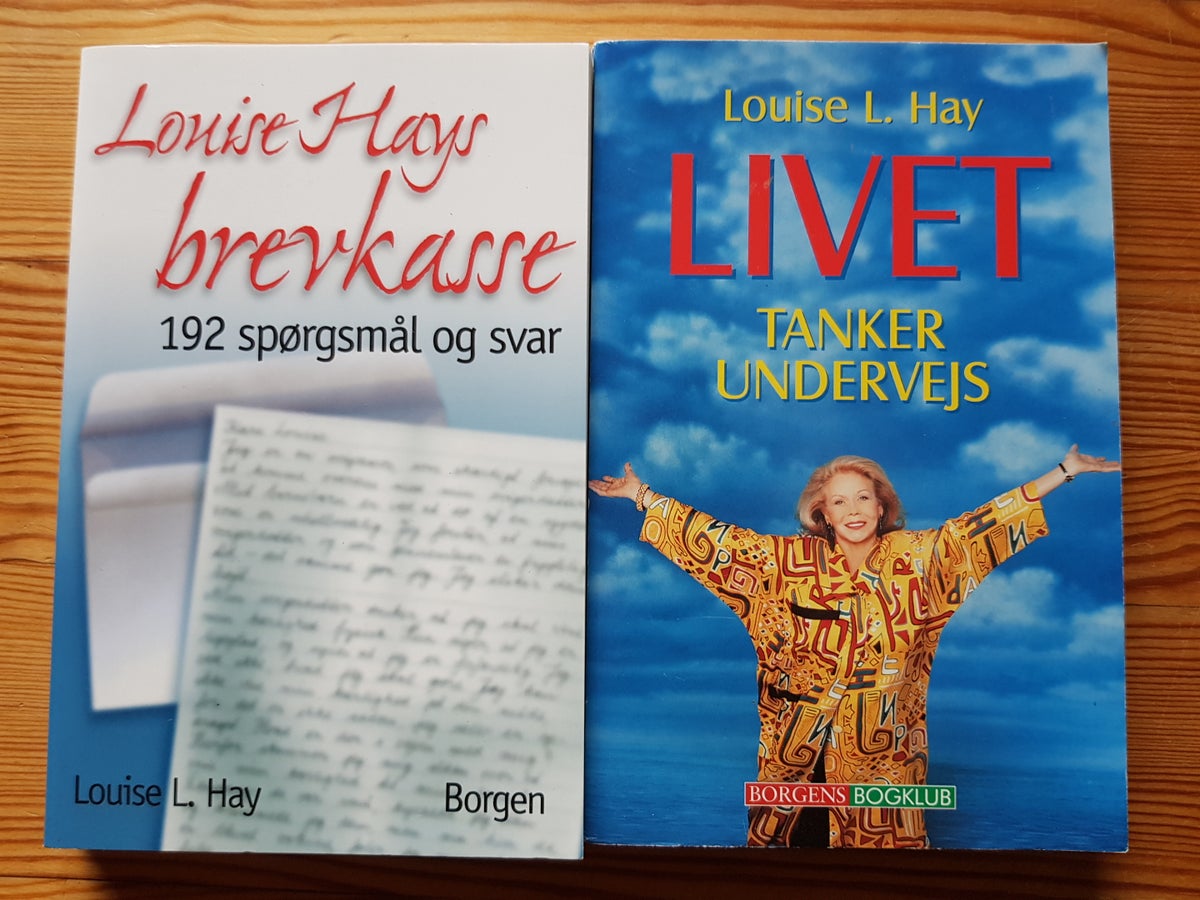 udtryk pianist Credential 2 bøger sælges samlet, Louise Hay, - dba.dk - Køb og Salg af Nyt og Brugt