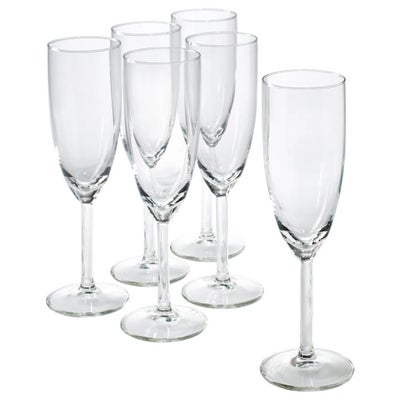 Glas, 78 x Champagneglas, IKEA, 78 champagneglas.
Brugt en gang.

Kan hentes i IKEA