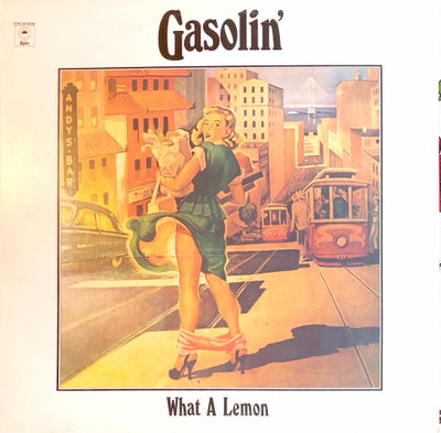 LP, Gasolin, What a Lemon, Rock, Dansk rock klassiker i super god stand

1976 made in holland

cover