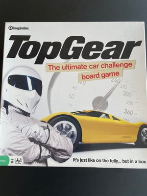 Top Gear, brætspil, Top Gear The Ultimate car Challenge board Game Topgear Brætspil

Sender gerne, k