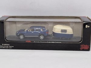Mallibu International Ltd. miniature Porsche Cayenne Turbo Green 1/87 scale