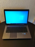 HP ZBook 17, 2.7/3.7 GHz, 16 GB ram
