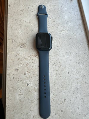 Smartwatch, Apple, Apple Watch
Series 9 gps
45 mm midnight

Brugt 15 gange.
Ingen ridser eller brugs