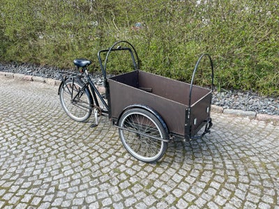 Ladcykel, Christiania Cykel, 3 gear, stelnr: WDANCO281F, Ældre Christiania cykel. Kører godt men kun