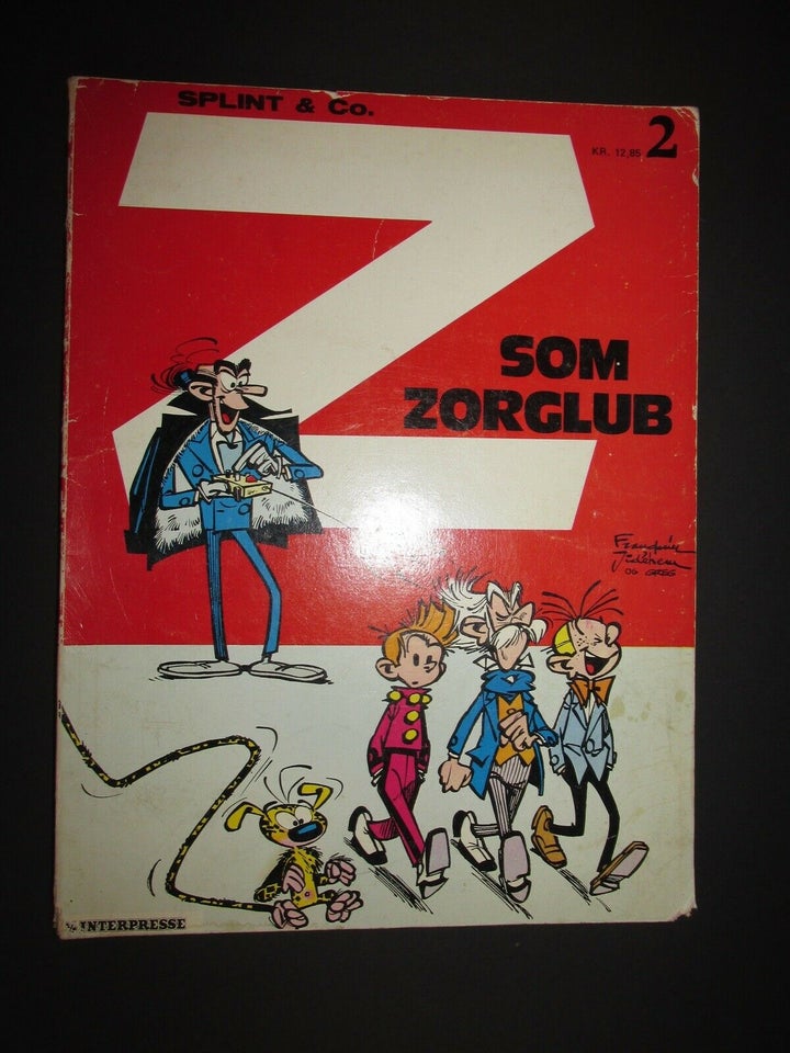 Tegneserier, Splint & Co. album nr. 2 : Z som Zorglub.