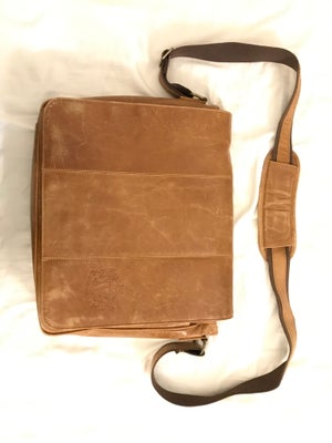 Computertaske, Velorbis, Kvalitetstaske fra Velorbis i brunt læder.

Passer til 13" computer.

Spørg