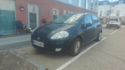 Fiat Punto, 1,2 Active, Benzin, 2006, km 209600, sort, nysynet, aircondition, ABS, airbag, 5-dørs, c