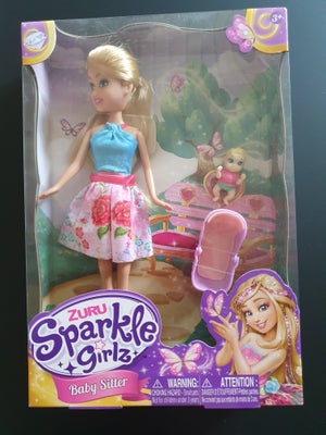 Barbie, Sparkle girls prinsesse, Helt ny prinsesse barnepige
Fra røgfri hjem 
Se også mine andre ann