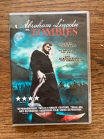 Abraham Lincoln vs zombies, DVD, gyser