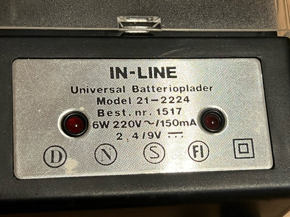 Batterioplader, In-Line