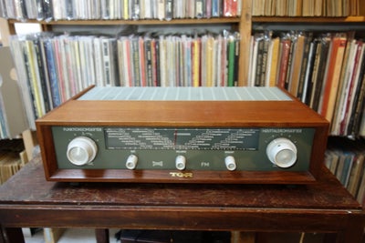 Rørradio, TO-R S15 , God, 
 Stereo rørreceiver fra 1960. Med ECL86 udgangsrør
Kan bruges med pladesp
