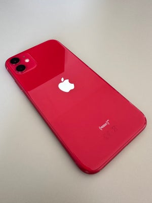 iPhone 11, 64 GB, rød, Perfekt, iPhone 11 | 64 GB | Rød

Sælger min iPhone 11 i næsten perfekt stand