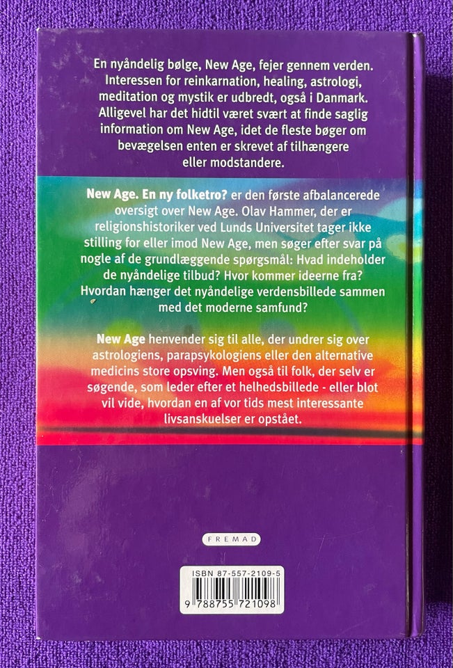 New age - En ny folketro?, Olav Hammer, emne: personlig