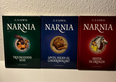 Nye Narnia bøger, C. s. Lewis, De første 3 bøger i serien Narnia. De er helt nye.