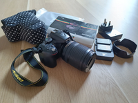Nikon D5300, spejlrefleks, 24.2 megapixels