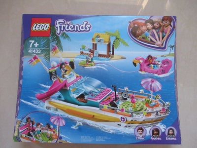 Lego Friends, Lego Party Boat 41433. Helt ny og i uåbnet kasse
Nypris 789 kr