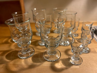 Glas, Tivoli ølglas og snapseglas, Holmegaard, Holmegaard Tivoli ølglas 7 stk: 200 kr
Holmegaard Tiv