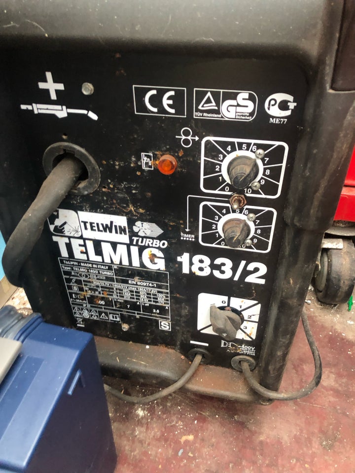 Ny pris Co2 svejser 183/2, Telwiin turbo telmig 183/2