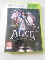 Alice Madness Returns, Xbox 360, adventure