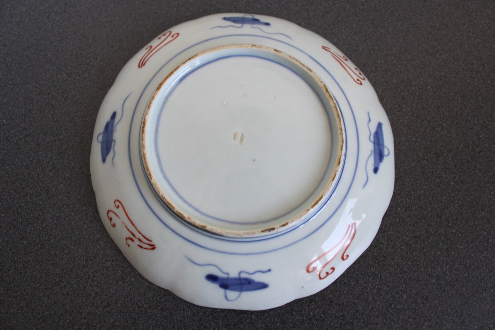 Imari japansk tallerken, porcelain , 150 år gl.