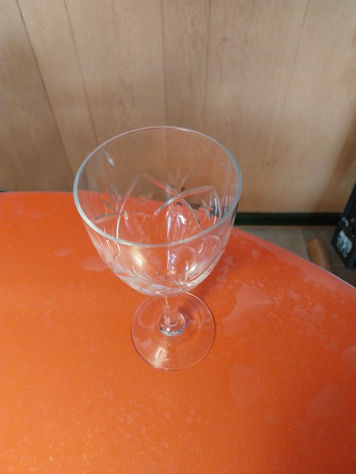 Glas, Ulla rødvinsglas højde 18 cm, Holmegaard Glasværk